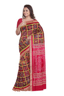 Sambalpuri Nabakothi Silk Saree with Blouse Piece