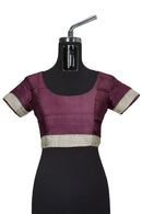 Bomkai silk saree with blouse piece