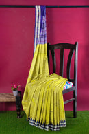 Sambalpuri silk saree with blouse piece