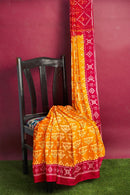 Sambalpuri cotton saree with blouse piece