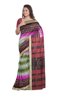 Sambalpuri silk saree with blouse piece