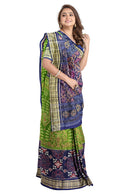 Exquisite Terracotta design sambalpuri cotton saree with blouse piece