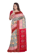 Exquisute Sambalpuri cotton saree with blouse piece