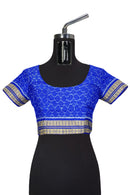 Annadata design exquisite Sambalpuri Half tissue silk saree with blouse piece