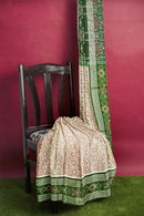 Double boarder design Sambalpuri cotton saree with Blouse piece