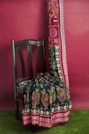 Exquisite Dalkhai Sambalpuri folk dance design sambalpuri cotton saree with blouse piece
