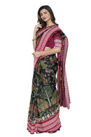 Exquisite Dalkhai Sambalpuri folk dance design sambalpuri cotton saree with blouse piece
