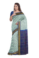 Sambalpuri cotton saree with blouse piece