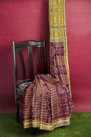Exquisite Sambalpuri cotton saree with blouse piece