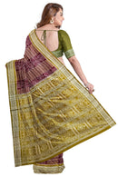 Exquisite Sambalpuri cotton saree with blouse piece