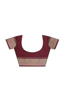 Ambua design sambalpuri cotton saree with blouse piece