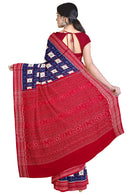 Flower Design Sambalpuri cotton saree