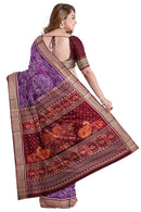 Ambua design sambalpuri cotton saree with blouse piece