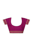 Half Tissue Sambalpuri silk saree with blouse piece