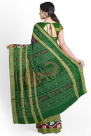 Sambalpuri cotton saree with blouse piece