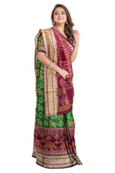 Beautiful Premium Sambalpuri cotton saree with work blouse piece