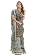 Exquisite Sambalpuri silk saree with blouse piece