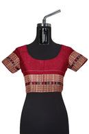 Exquisite Sambalpuri cotton saree with blouse piece