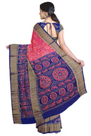 Birds design sambalpuri cotton saree with blouse piece
