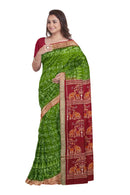 Sambalpuri Silk Saree with Blouse Piece