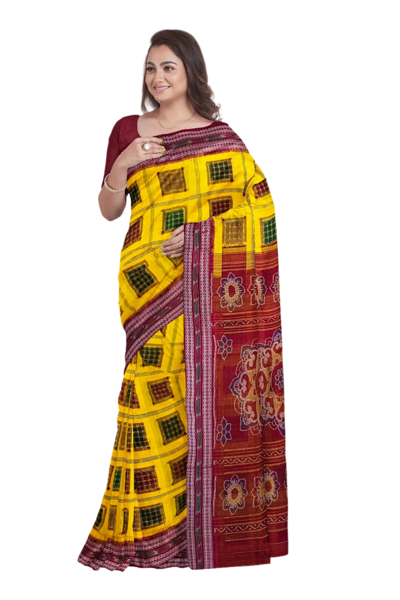 Exquisite Ashwini design Sambalpuri Cotton Saree