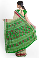 Bomkai Silk saree with blouse piece
