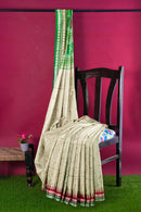 Bomkai Silk saree with blouse piece