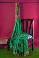 Beautiful terracotta design sambalpuri cotton saree with blouse piece