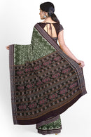 Sambalpuri cotton saree with blouse piece