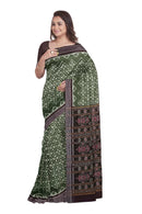 Sambalpuri cotton saree with blouse piece
