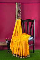 Bomkai silk saree with blouse piece