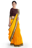 Bomkai silk saree with blouse piece