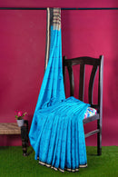 Bomkai silk saree with blouse piece