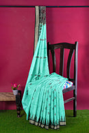 Bomkai silk saree with blouse piece