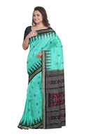 Bomkai silk saree with blouse piece