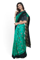 Doll design Bomkai silk saree with blouse piece