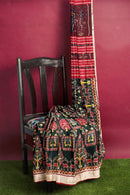 Sambalpuri silk saree with blouse piece