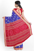 Beautiful Sambalpuri Silk Saree with blouse piece