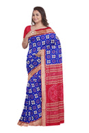 Beautiful Sambalpuri Silk Saree with blouse piece