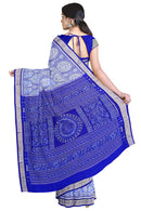 Beautiful Sambalpuri silk saree with blouse piece