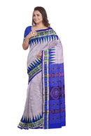 Sambalpuri silk saree with blouse piece