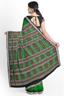 Premium Bomkai Silk Saree with Blouse Piece