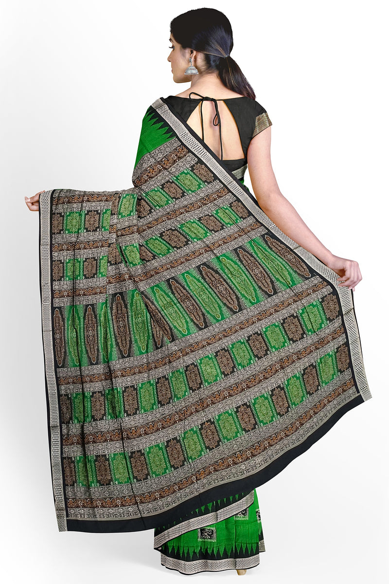 Premium Bomkai Silk Saree with Blouse Piece