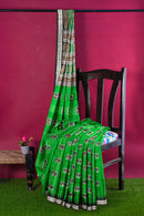 Premium Bomkai Silk Saree with Blouse Piece