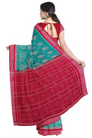 Sambalpuri cotton saree with blouse piece