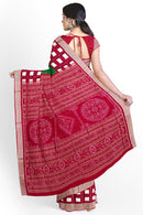 Sambalpuri Silk Saree with Blouse piece
