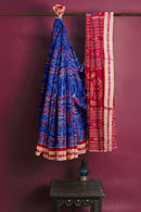 Sambalpuri cotton saree with blouse piece