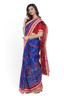 Sambalpuri cotton saree with blouse piece