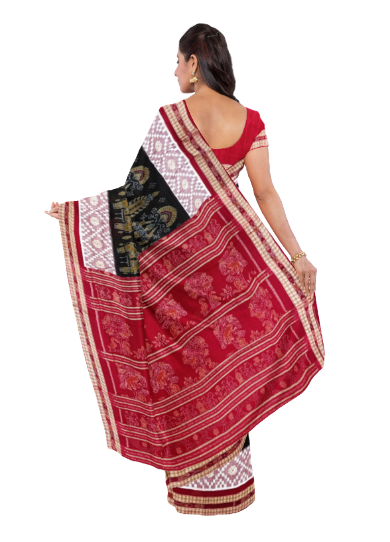 Sambalpuri cotton saree with blouse piece