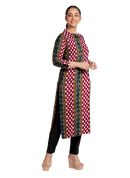 Pasapali design sambalpuri Kurta/Kurti/Shirt Material, 2.5 mtr